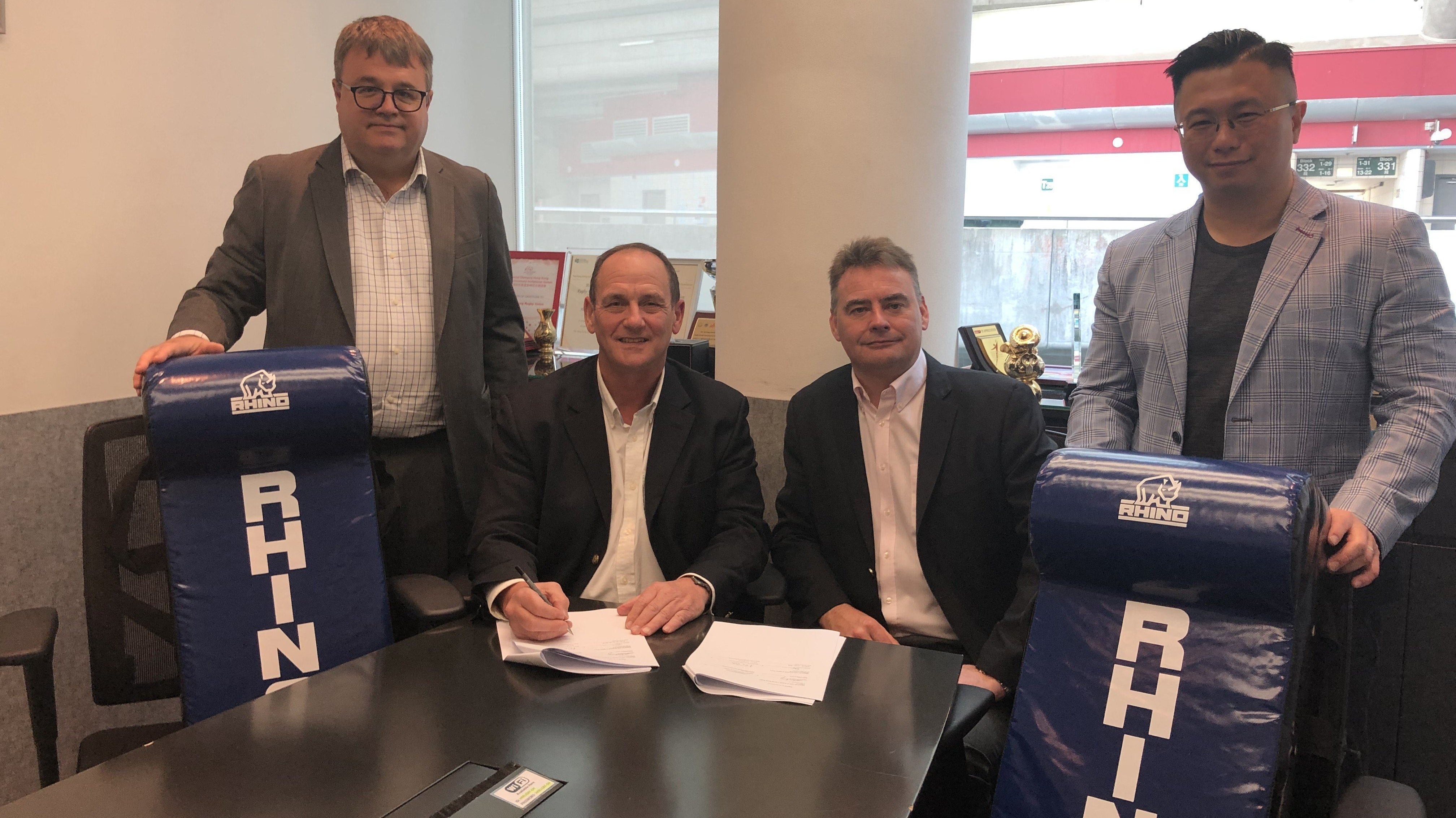 Rhino renews official supplier deal with Hong Kong Rugby Union