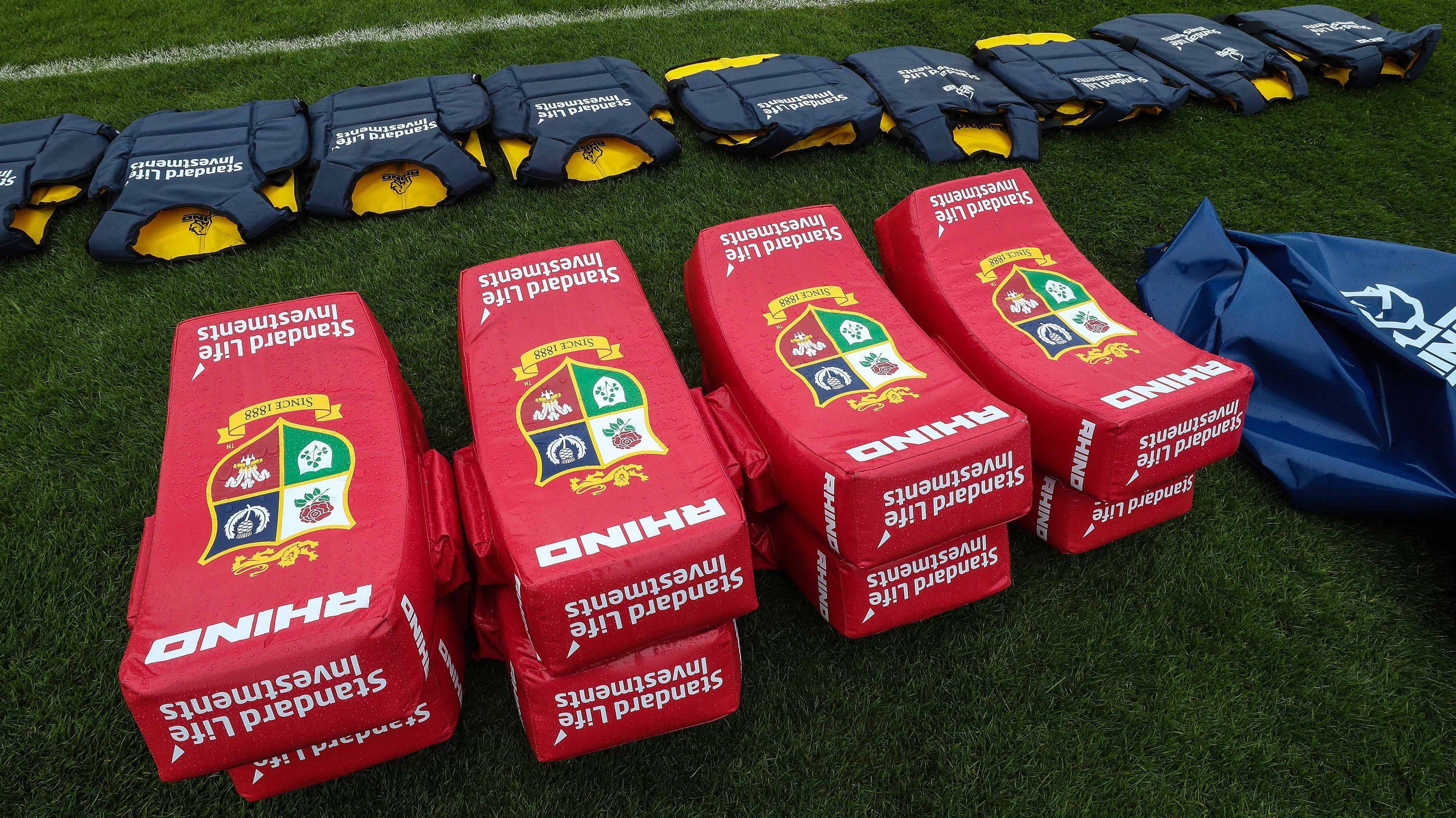 The 1,211 pieces of training equipment used by The British & Irish Lions in New Zealand