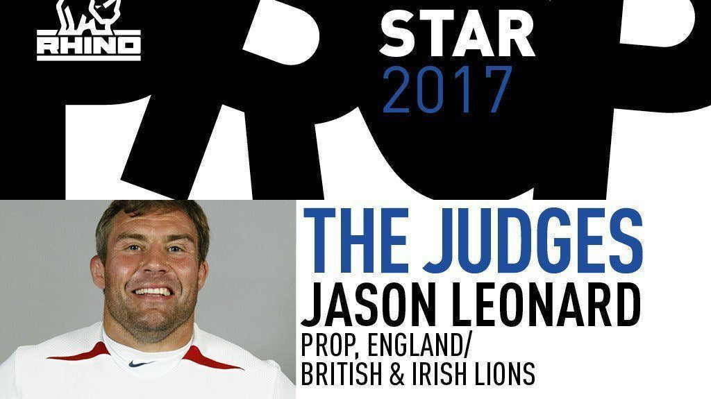England and Lions legend Jason Leonard joins the search for Rhino Prop Star 2017