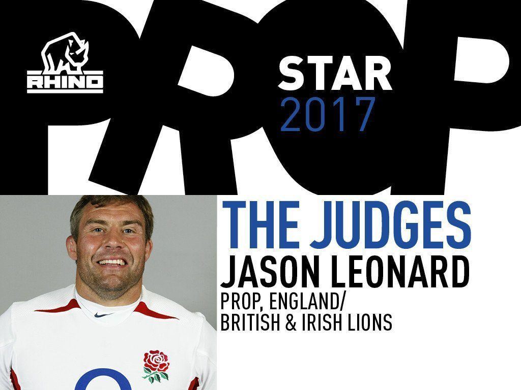 England and Lions legend Jason Leonard joins the search for Rhino Prop Star 2017