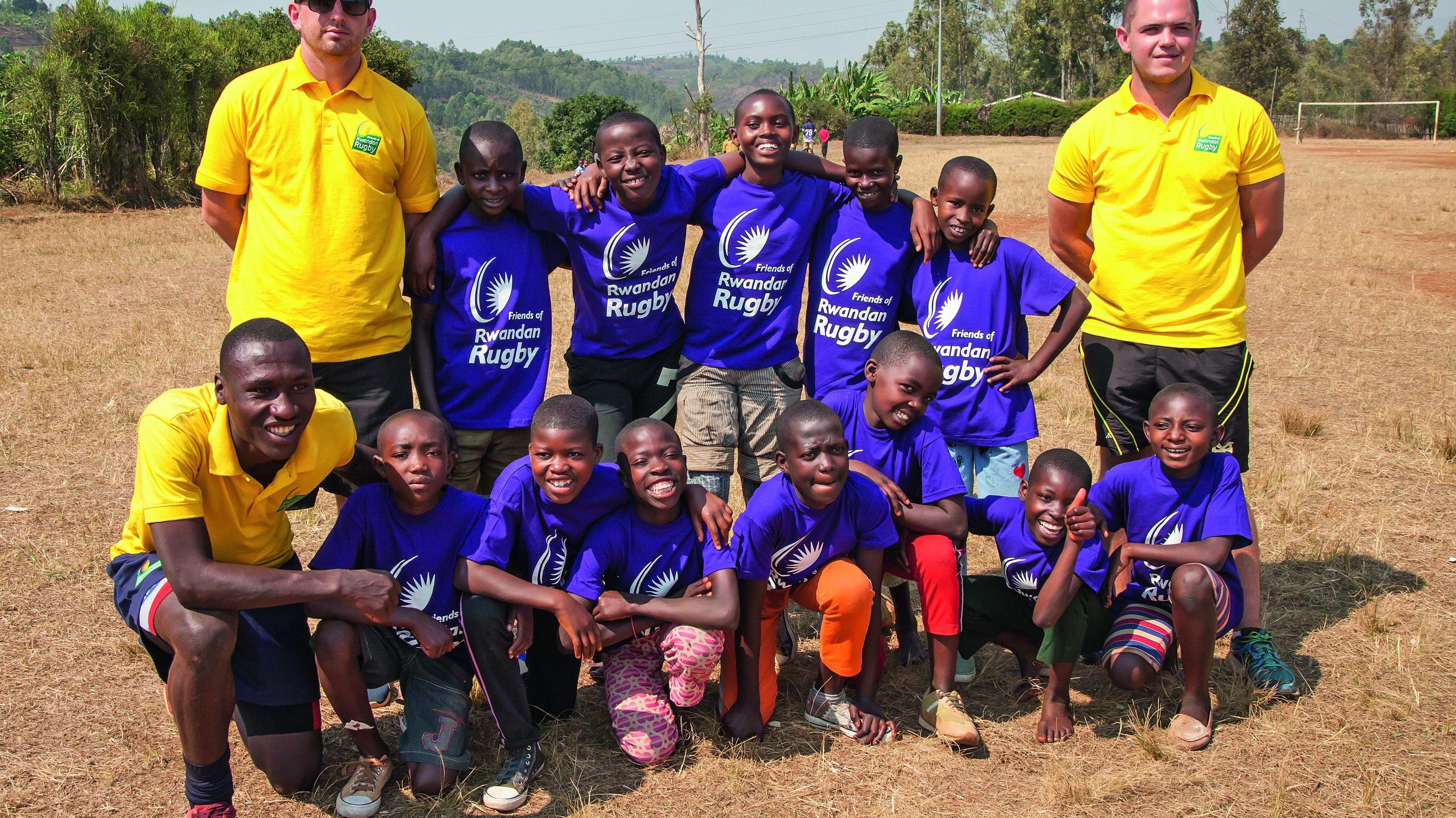 Rwandan rugby charity shortlisted for Rhino Grassroots Rugby Award
