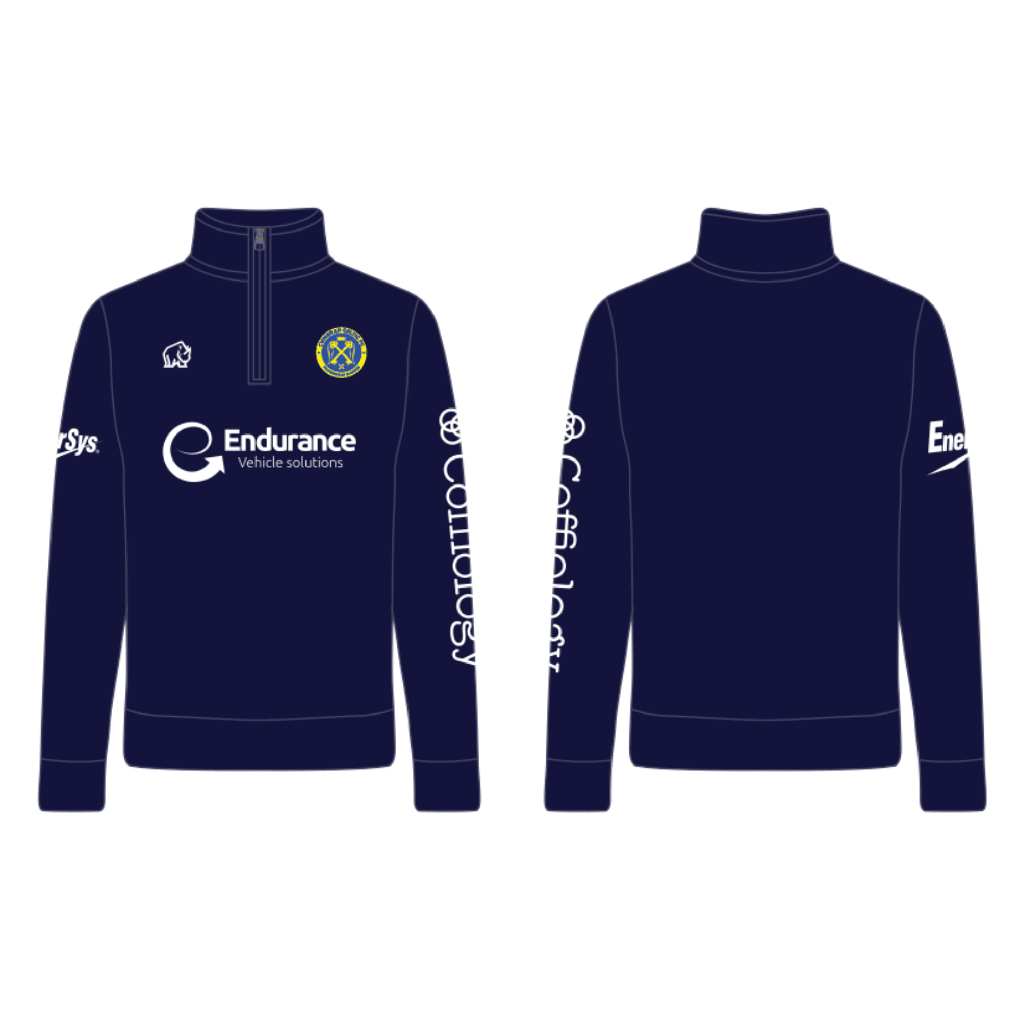 Cwmbran Celtic 1/4 Zip Sweatshirt