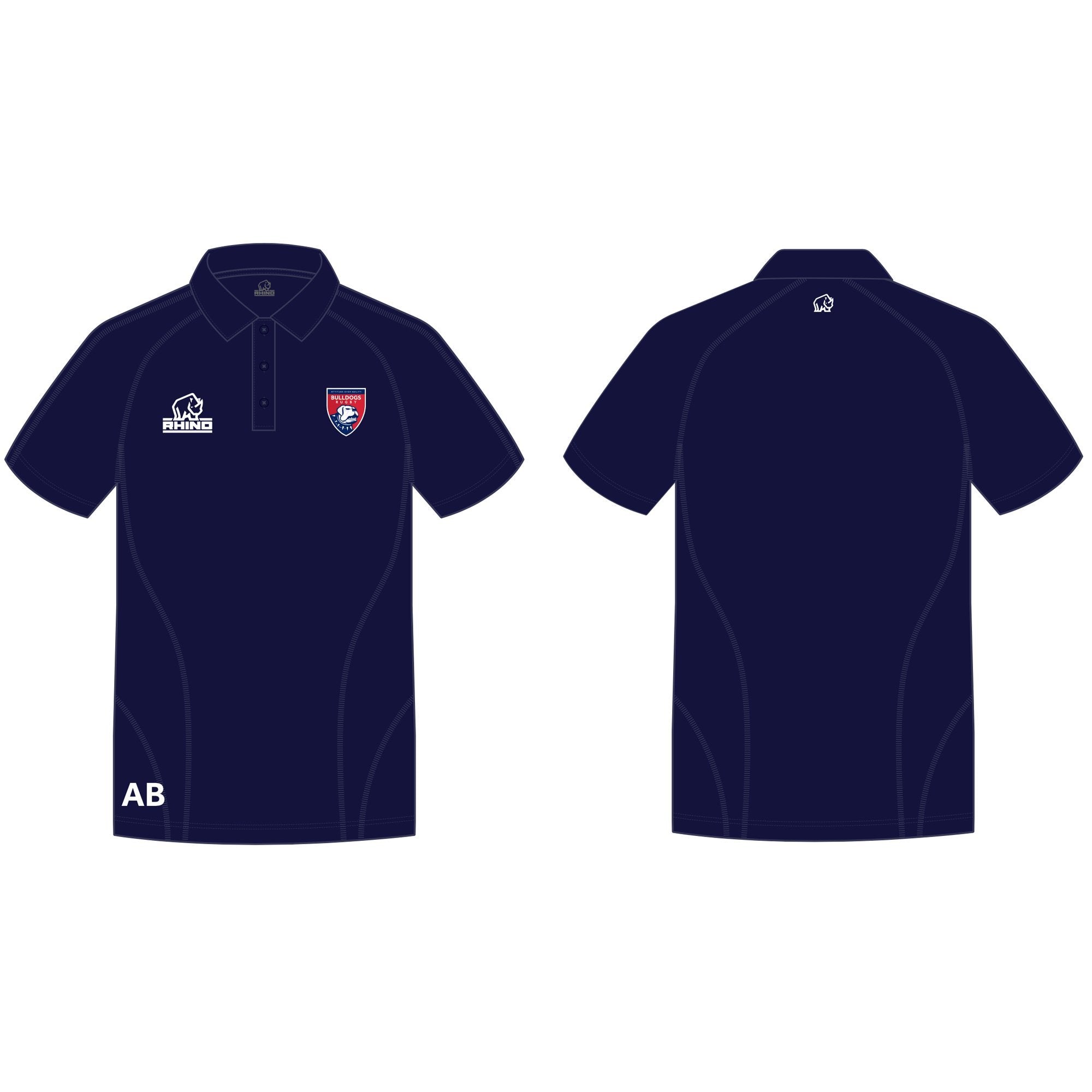 Bulldogs Rugby Apollo Polo Navy