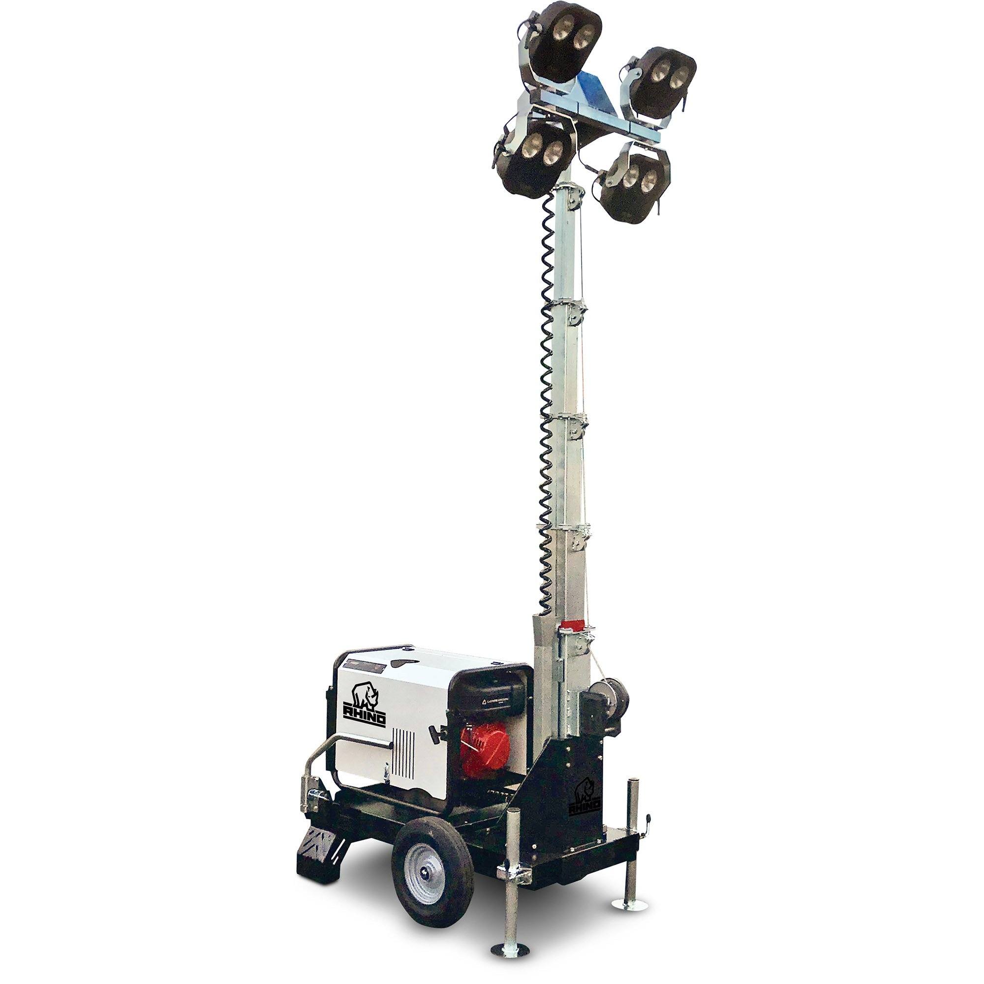 Rhino Baby-Lite (LED-4) - Portable Mobile Lighting Tower - rhino-direct-2.myshopify.com