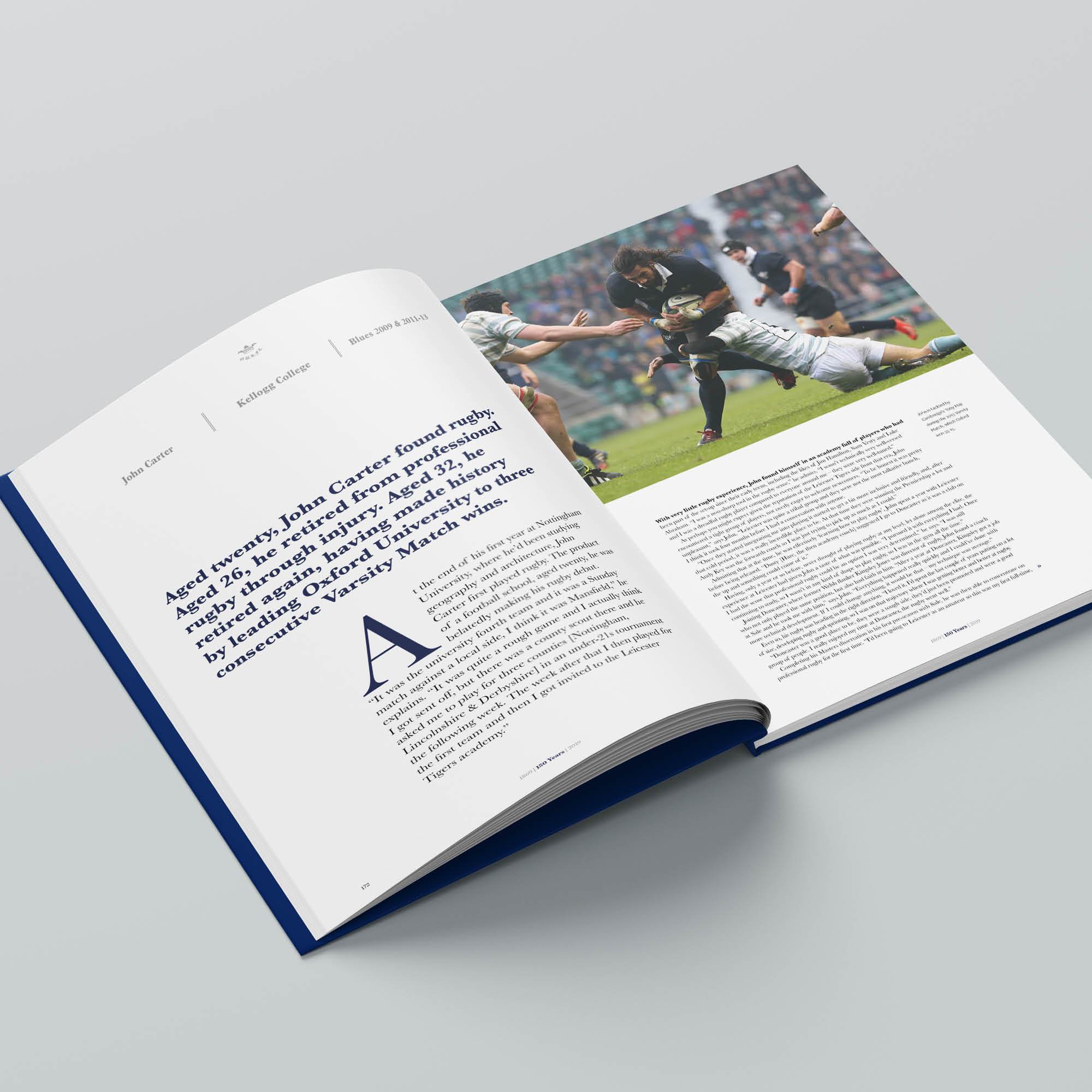 150 Years of Oxford University RFC Book