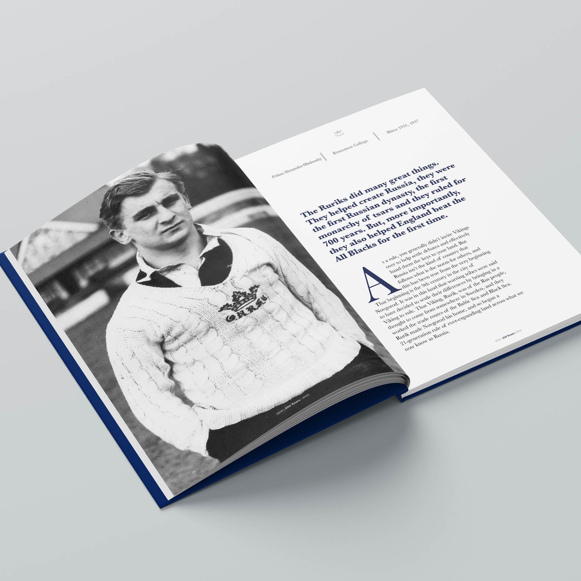 150 Years of Oxford University RFC Book