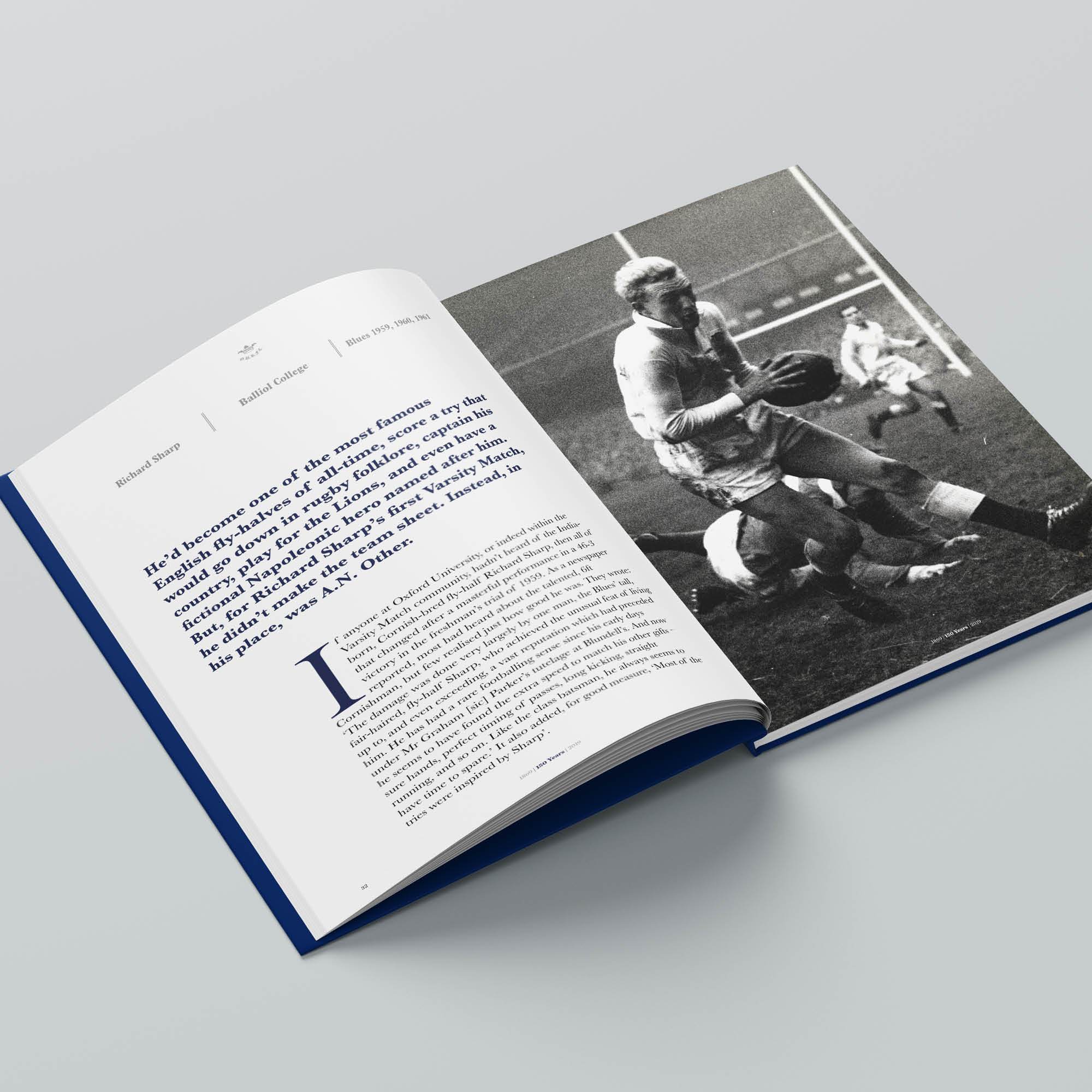 150 Years of Oxford University RFC Book