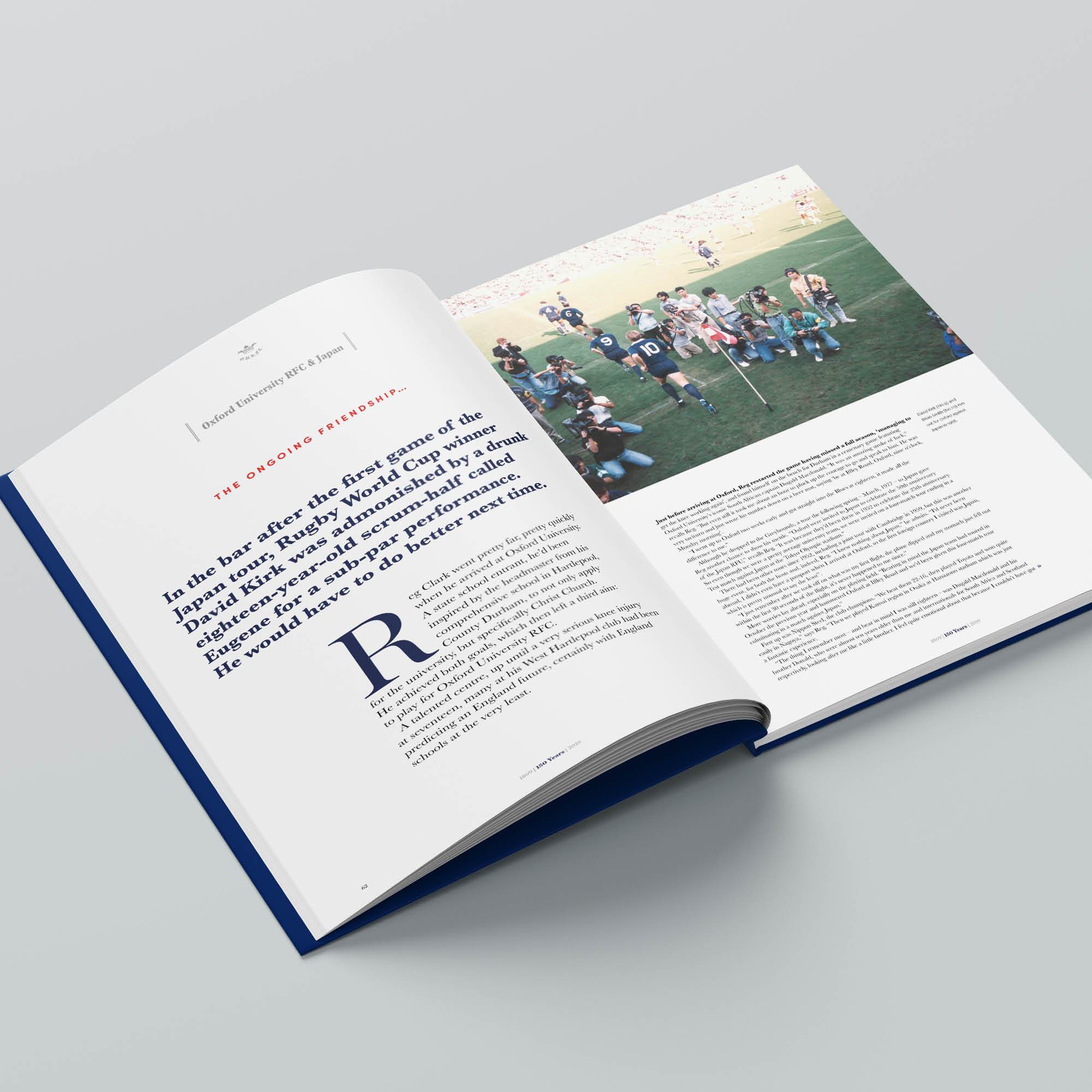 150 Years of Oxford University RFC Book