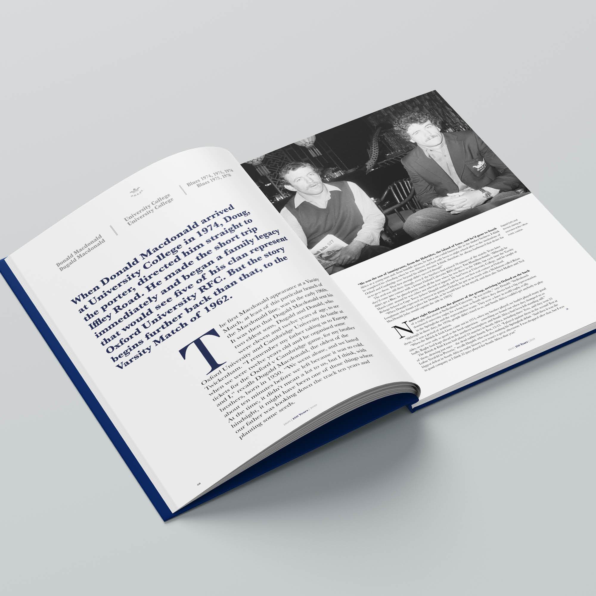 150 Years of Oxford University RFC Book