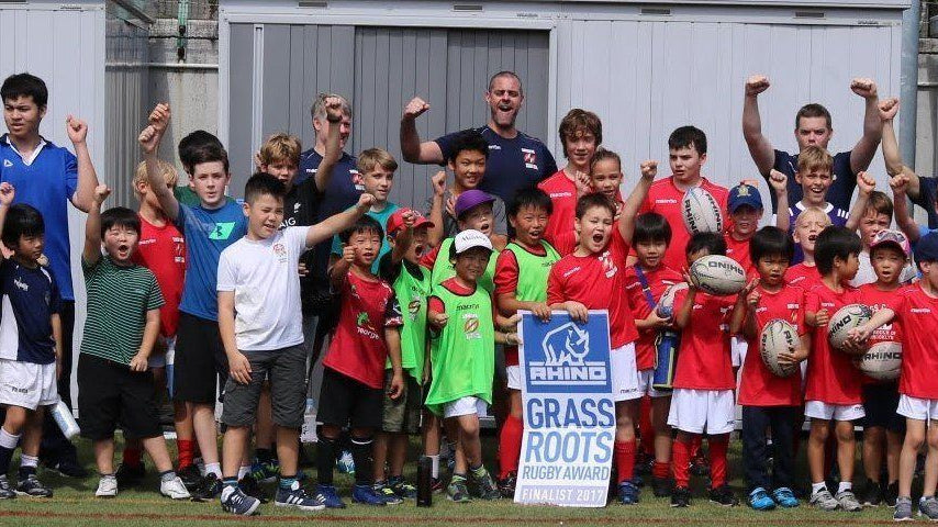 Rhino announces first Grass Roots Rugby Award 2018 finalist