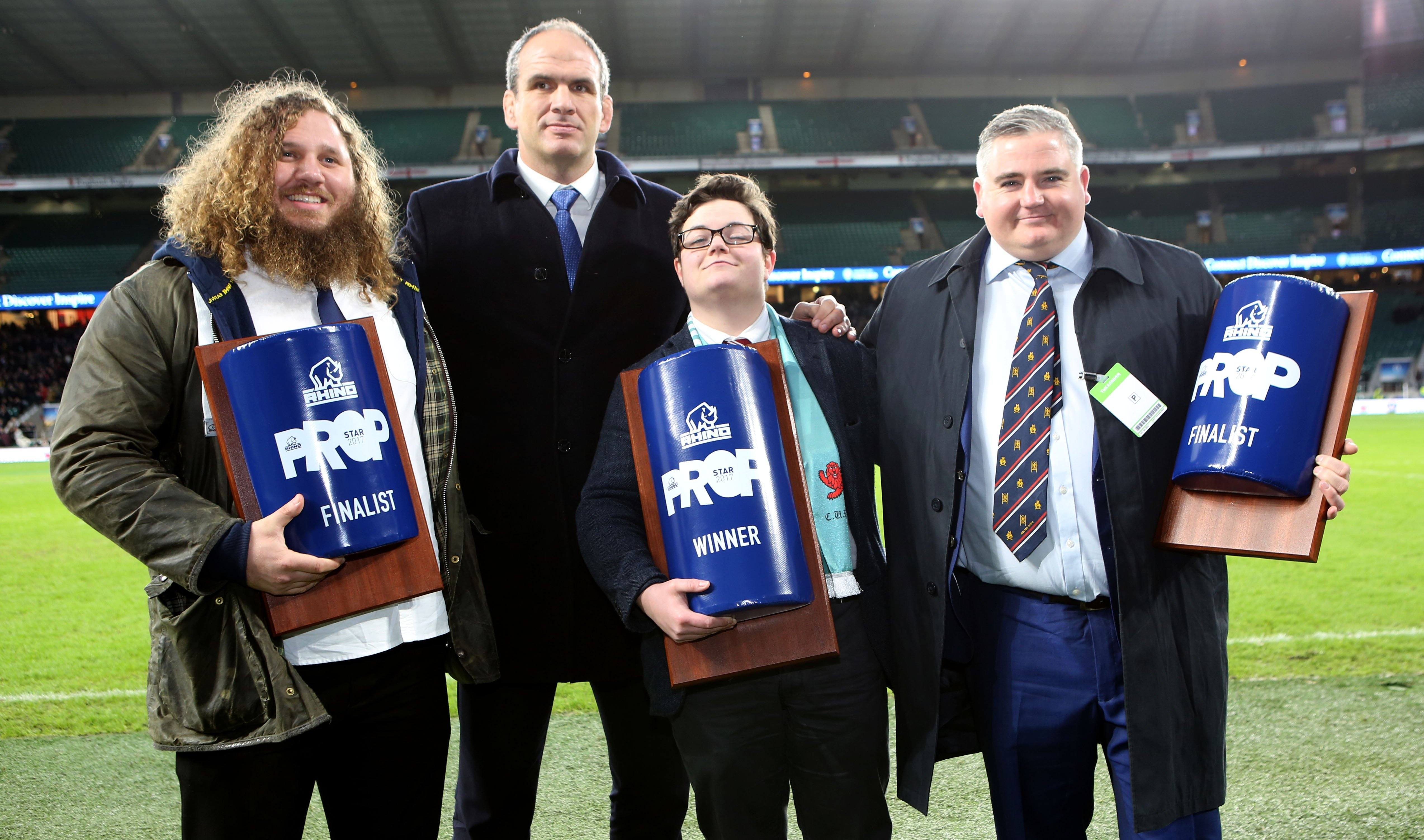 Streatham-Croydon RFC's Rhiannon Kennedy wins Rhino Prop Star