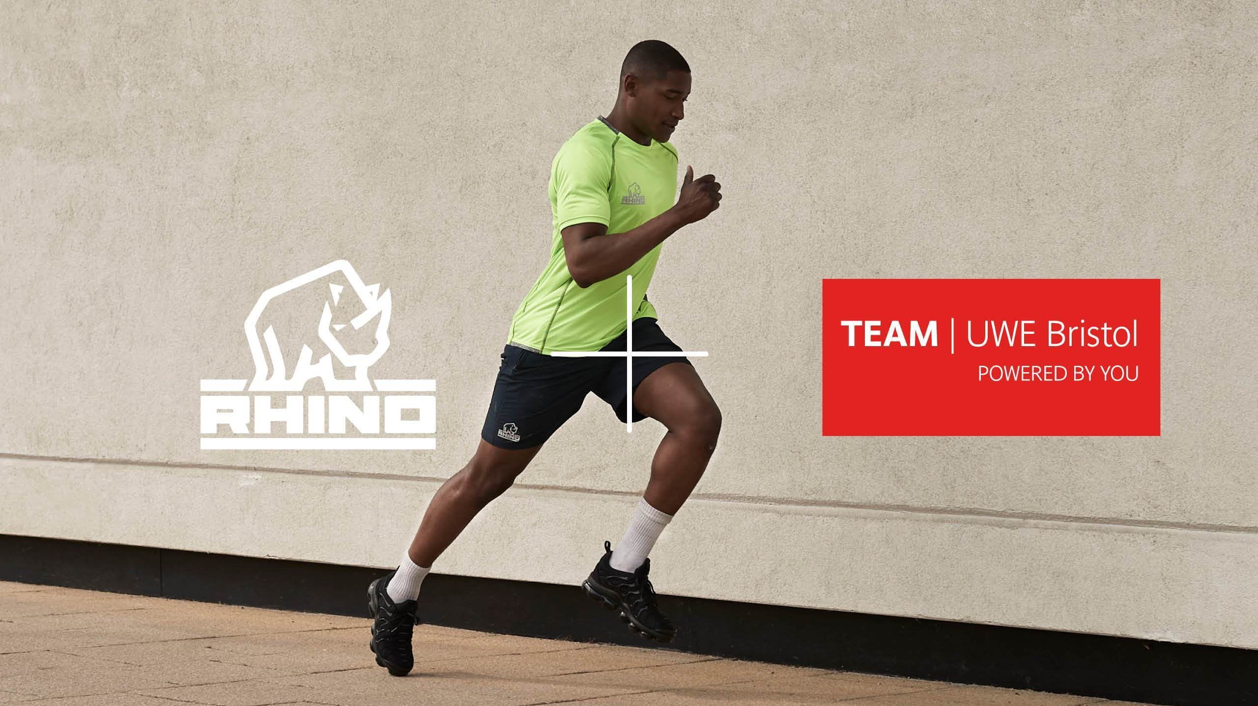 TEAM | UWE Bristol selects Rhino to supply teamwear across all sports