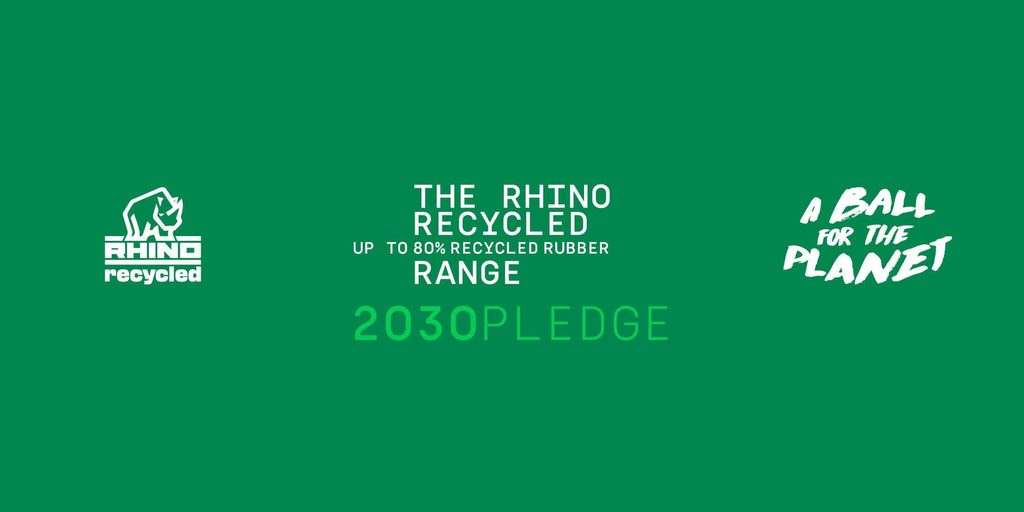 Rhino rugby balls go green for 2030
