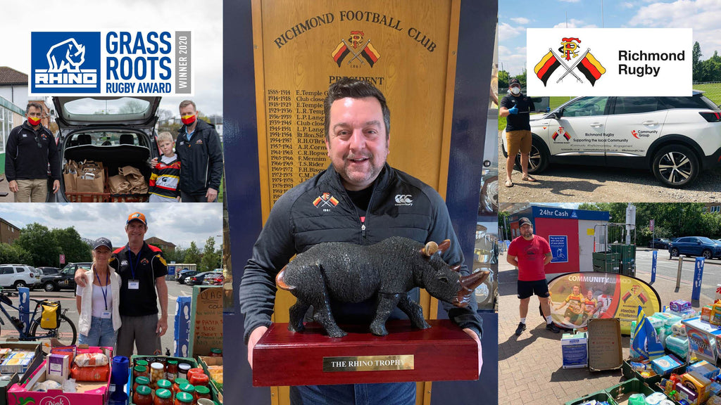 Richmond win Rhino Grassroots Rugby Award 2020