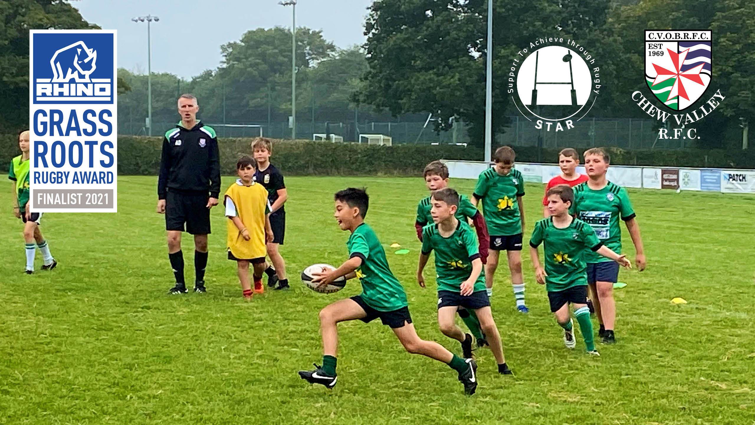 Chew Valley RFC shortlisted for Rhino Grassroots Rugby Award