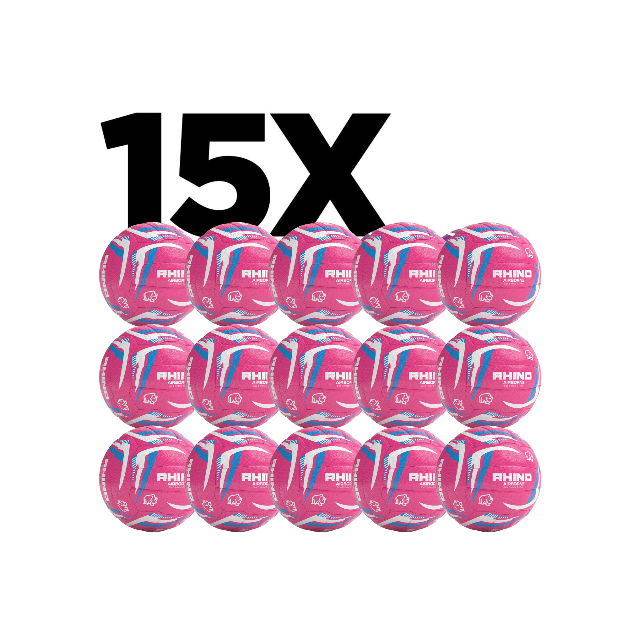 15x Rhino Airborne Netball Bundle – Rhino Direct