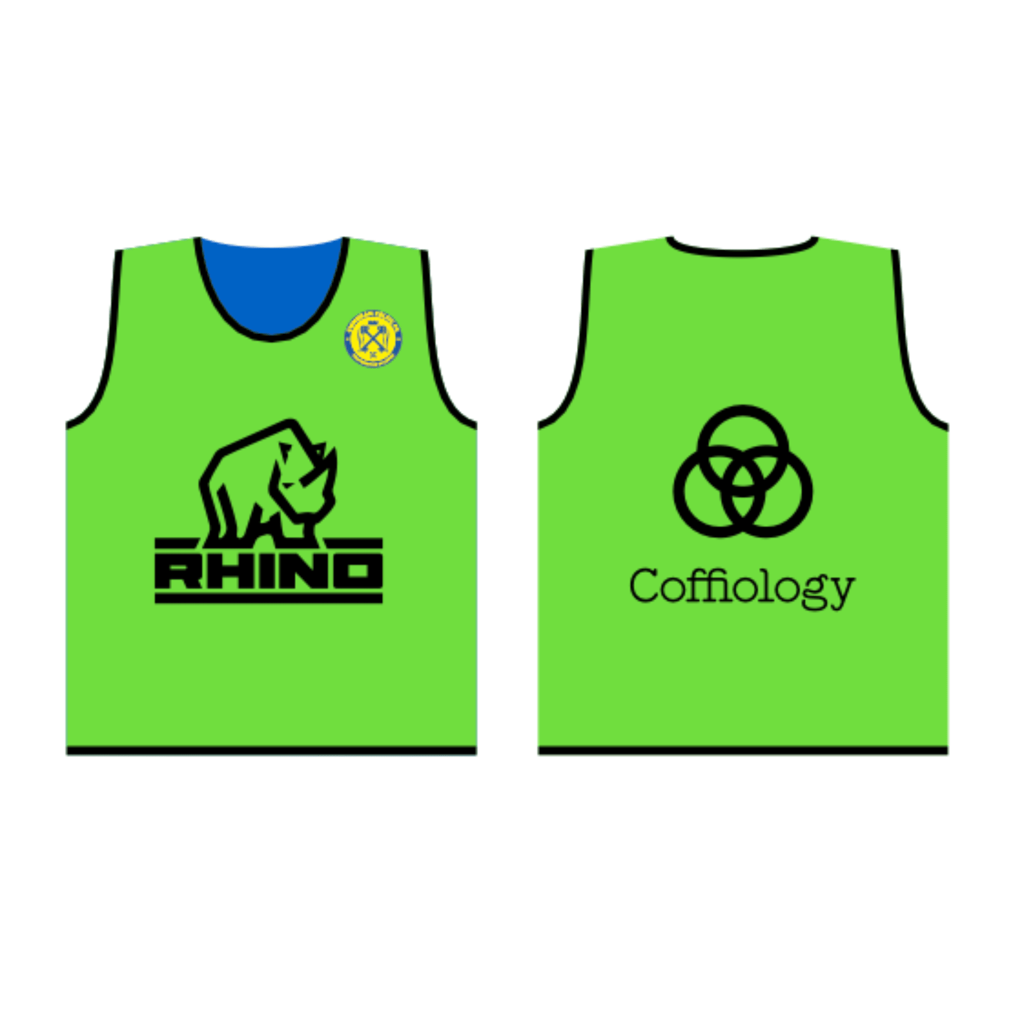 CC Reversible Bibs Green