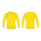 Long Sleeve Turtleneck Baselayer Yellow