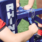 Portable Solo Sled Scrum Machine