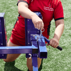 Portable Solo Sled Scrum Machine