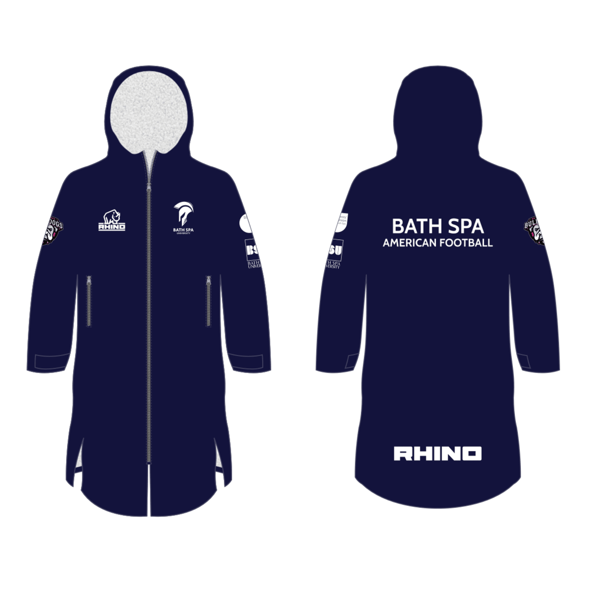 Football Robe BSU American Football Sherpa Robe – Rhino Direct