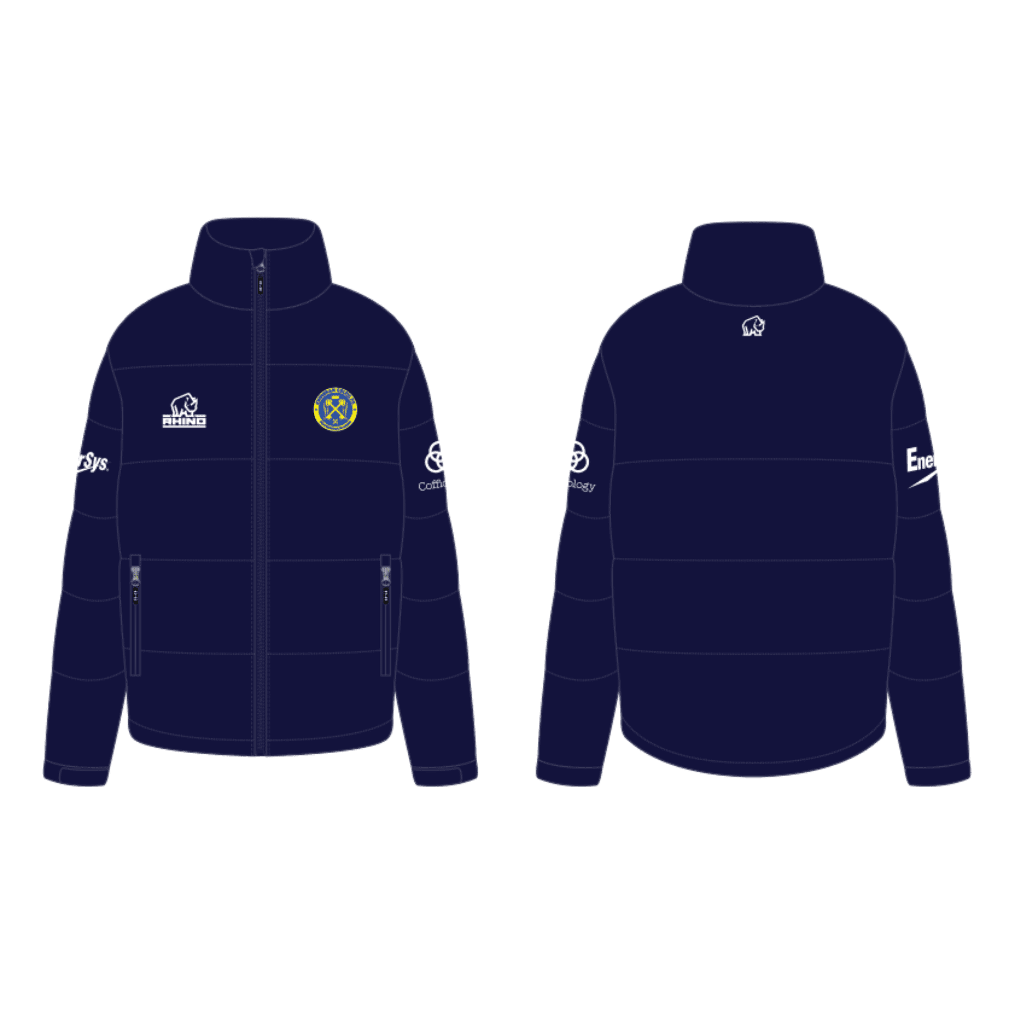 Cwmbran Celtic Puffer Jacket
