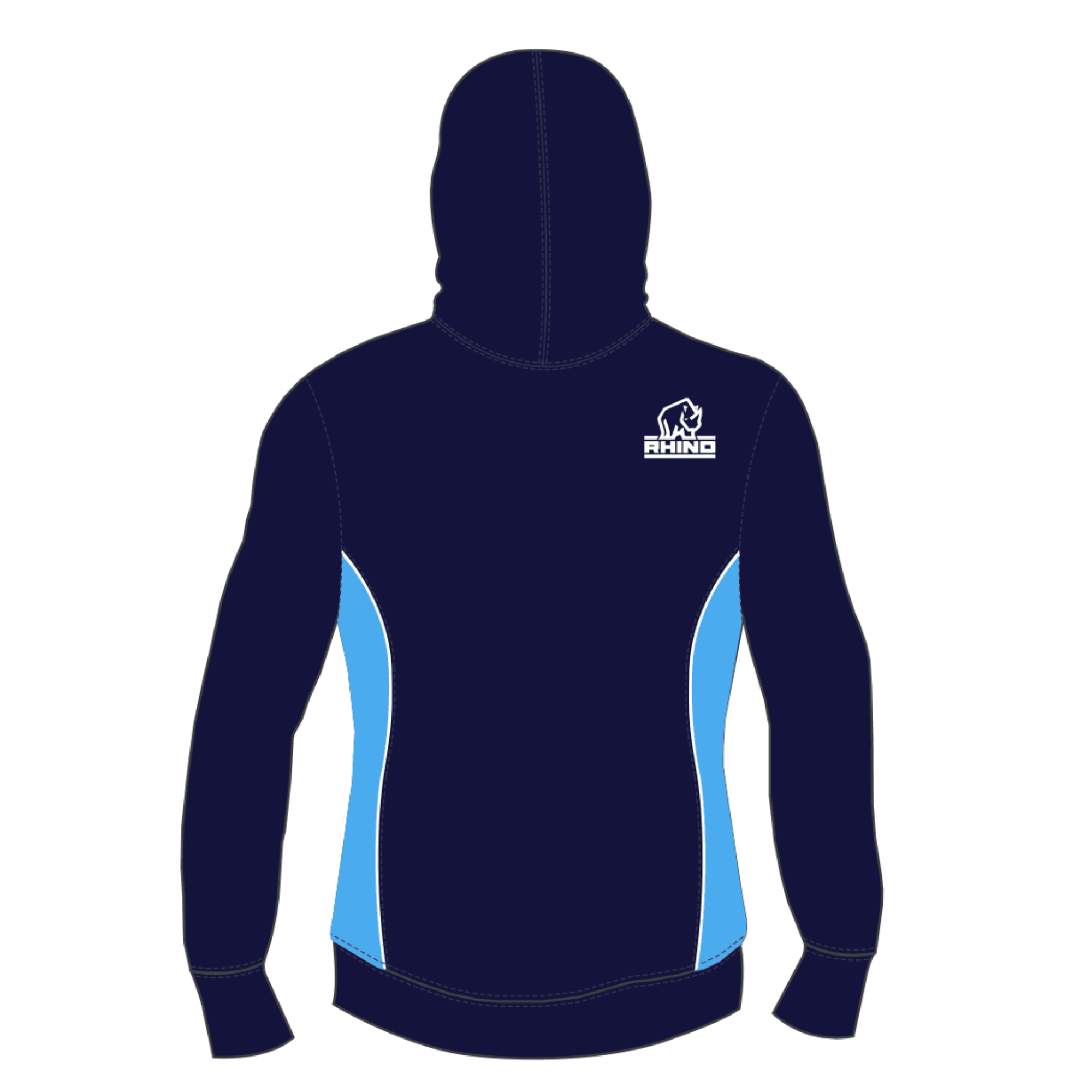 Stornoway Rugby Club Ladies Academy Hoodie Rhino Direct
