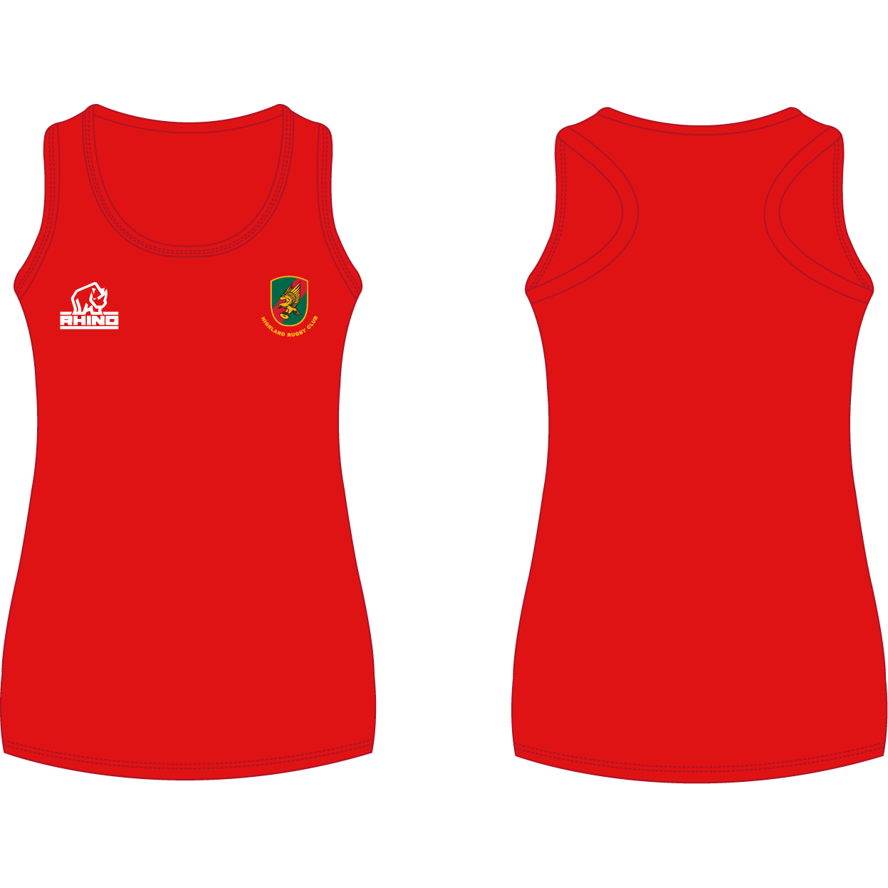 Highland RFC Women's Vest - rhino-direct-2.myshopify.com