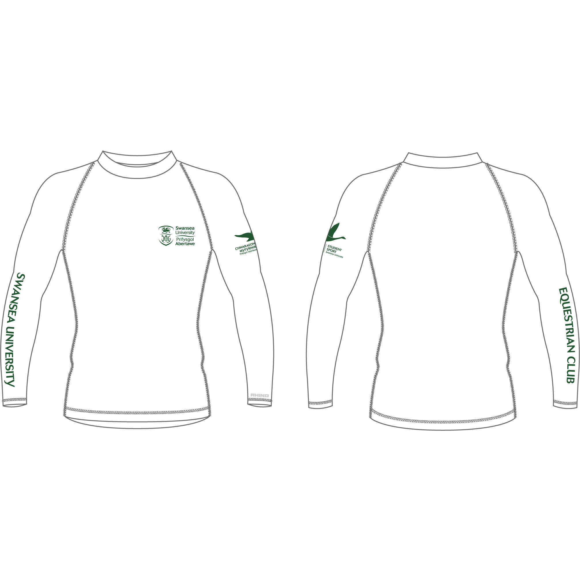 Swansea Uni Equestrian Long Sleeve Baselayer