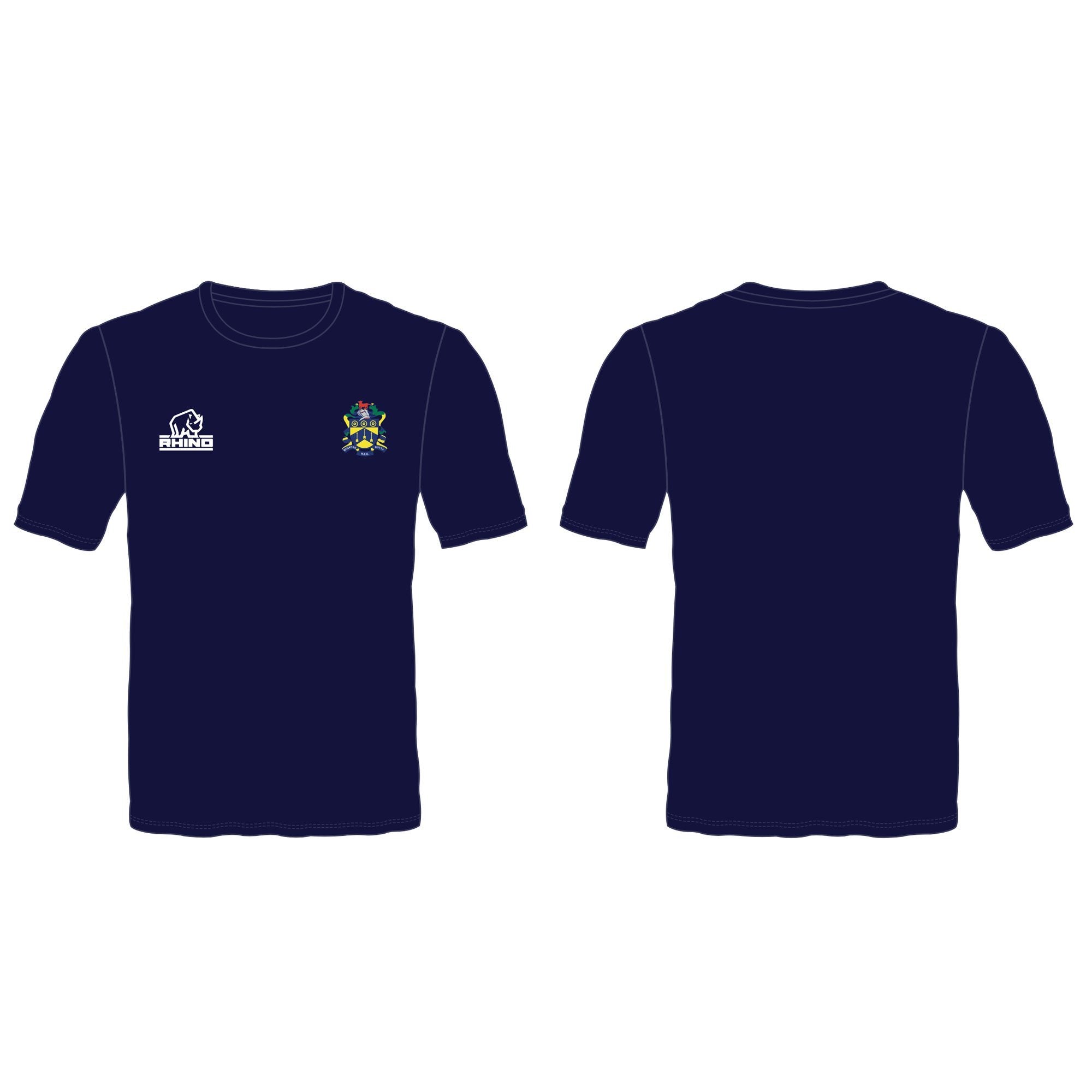 Bakers Butts RFC Cool T-Shirt Navy